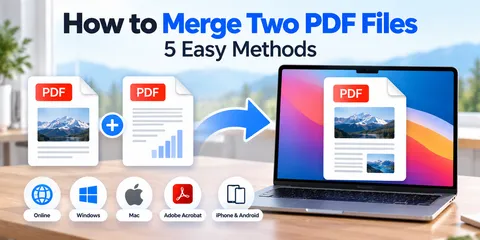 how to merge two pdf files