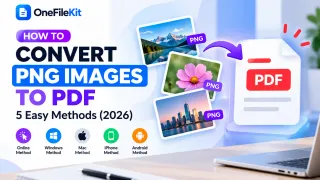 How to convert PNG images to PDF: 5 easy methods online, on Windows, Mac, iPhone and Android