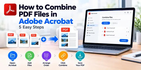 How to Combine PDF Files in Adobe Acrobat (2026)