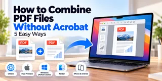 How to Combine PDF Files Without Acrobat: 5 Easy Ways